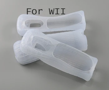 

20pcs Silicone Case Cover Skin For Nintendo Wii Remote Contoller without Motion Plus Silicone Soft Protective Cover Case
