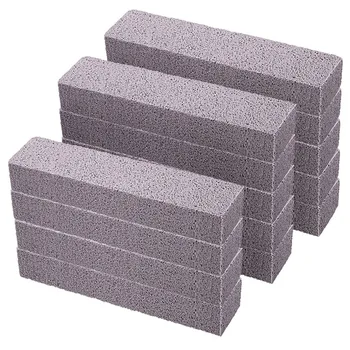 

14Pcs Pumice Sticks Pumice Scouring Pad Cleaner Emboss Cleaner Removable Toilet Ring Household Cleaning Supplies