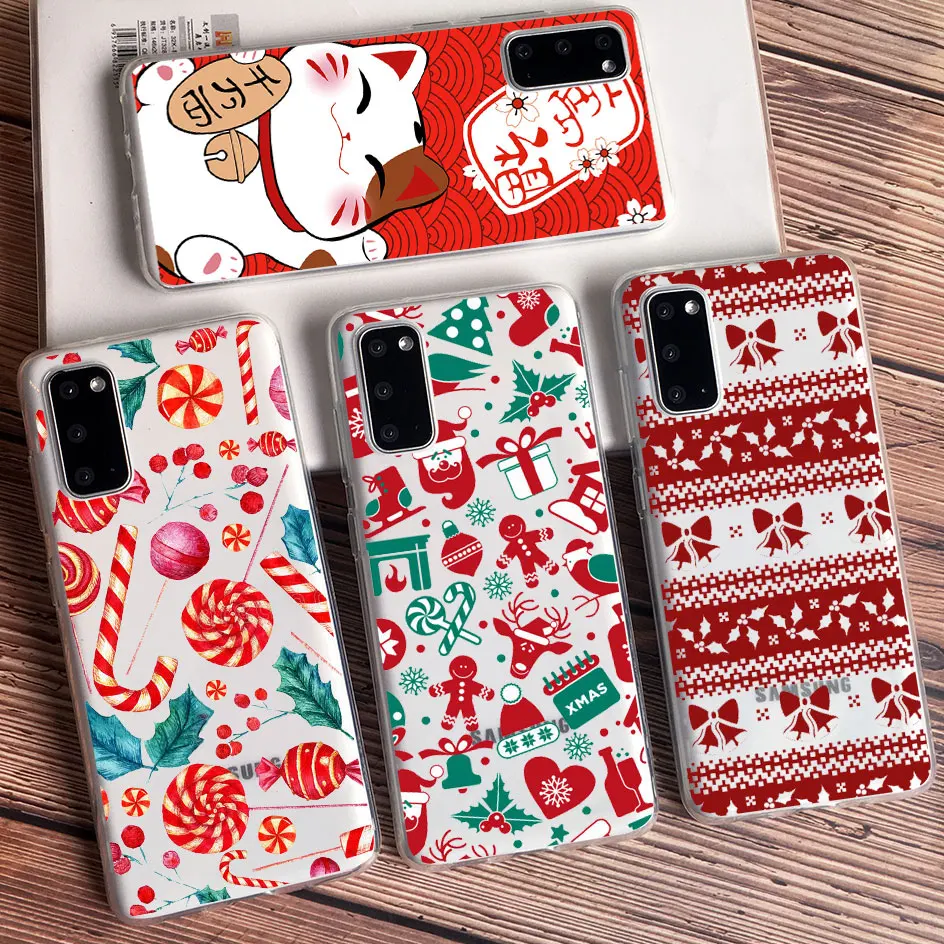 Мягкий силиконовый чехол из ТПУ для Samsung S20 Plus S10 S8 S9 A50 A70 S7|case cover|cover for samsungcover pattern |