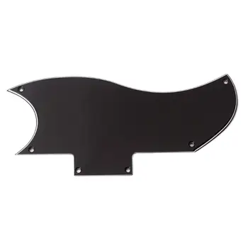 

3Ply PVC Guitar Pickguard Scratch Plate Anti-scratch Board with Screws for SG 01
