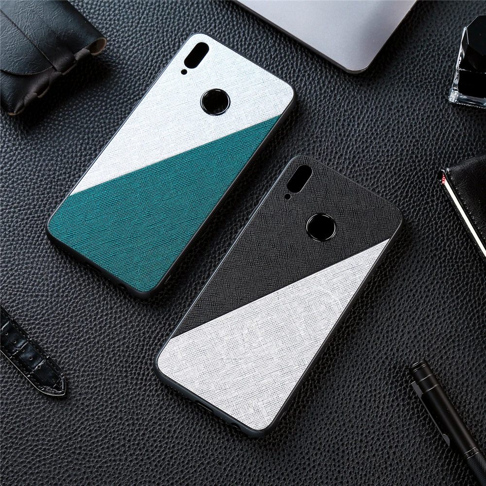 Cloth Fabric TPU Case For OnePlus 7 Pro 7T 6T Ultra Thin Anti Shock Silicone Cover One Plus 1+ 6 T ShockProof | Мобильные телефоны
