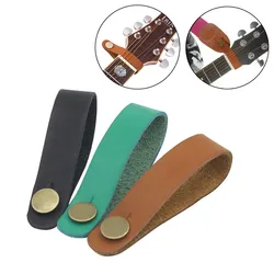 Leather Guitar Neck Strap Hook Extender With Buttons For Many Types Of Guitars Instrument Guitar Parts & Accessories