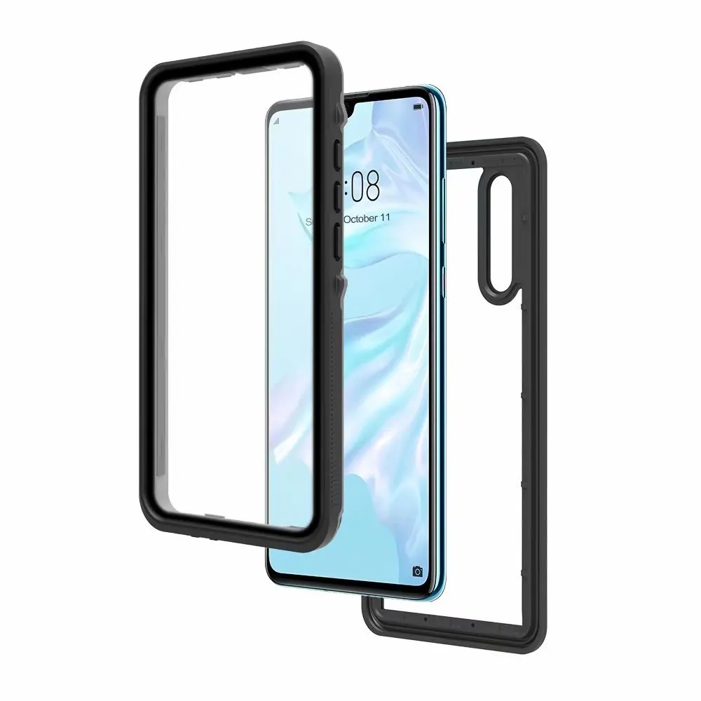 Ip68 Водонепроницаемые 360 ° Полные Защитные чехлы для телефонов для huawei P30 P30 Pro Дайвинг Плавание aquatics Спорт на открытом воздухе ударопрочный чехол