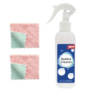 

All-Purpose Bubble Cleaner Effective Kitchen Grease Clean Multi-Purpose Foam Cleaner 200ml（Works on all surface）Clean Tools #LR4