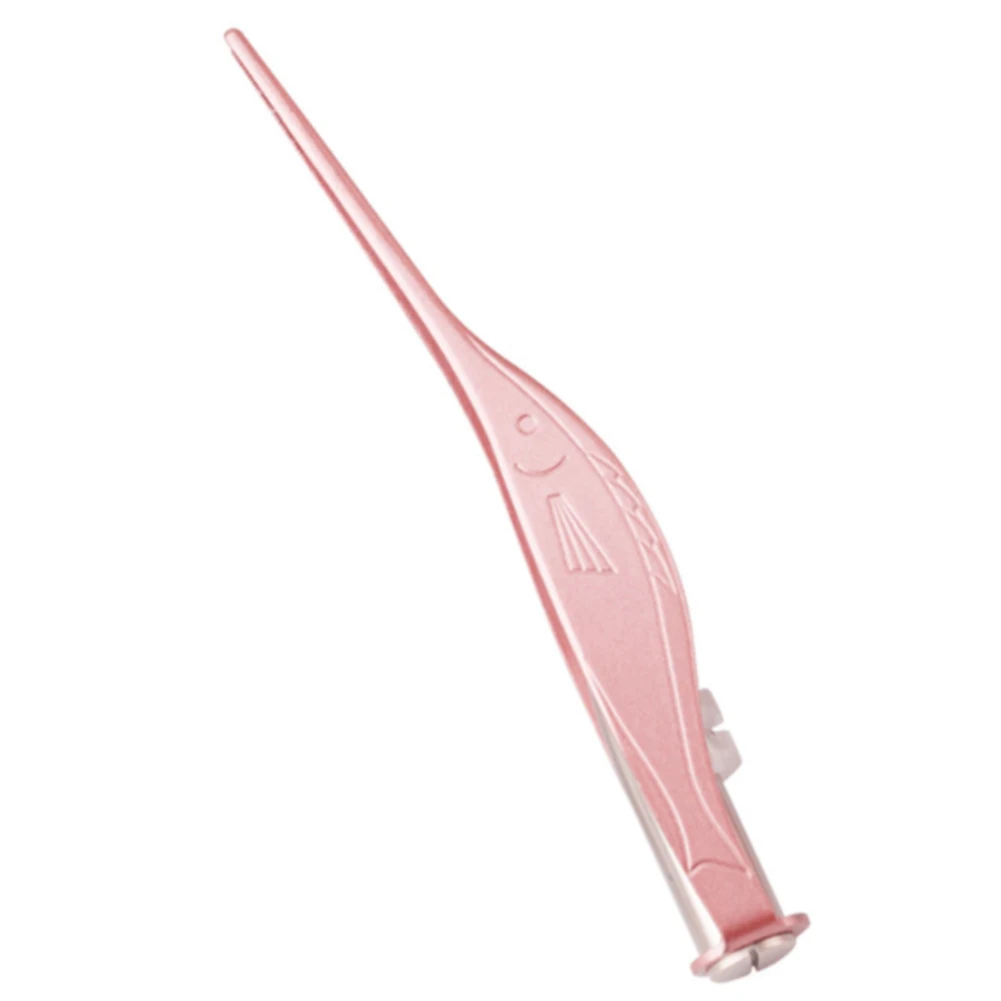 Rose Gold Очиститель ушей pick Dig освещающий ears уход светящийся Пинцет СВЕТОДИОДНЫЙ Воск для удаления клип Инструмент с светильник ушной затычкой для детей - Цвет: Rose Gold