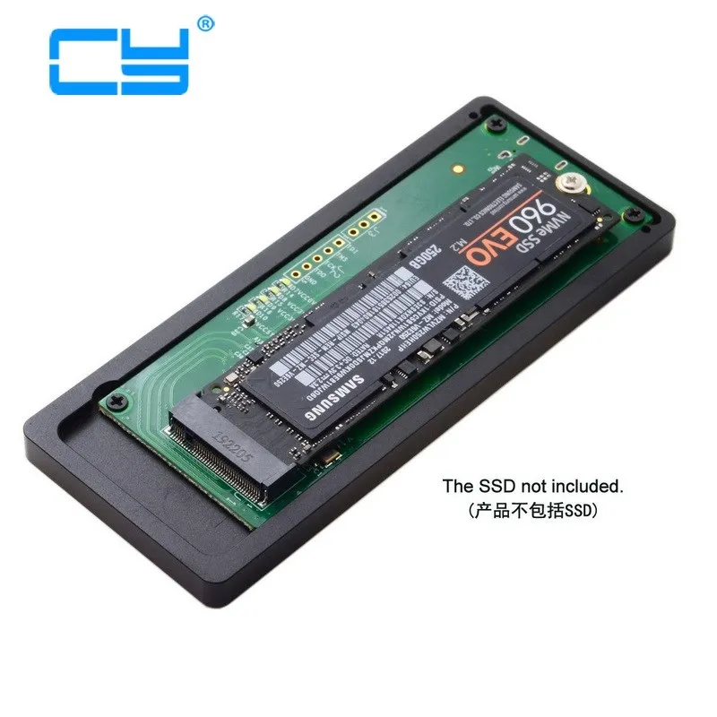 Корпус картриджа SSD от Thunderbolt 3 USB4 к PCI Express PCI-E до 80 мм NVME NGFF M-key AHCI | Компьютеры и офис