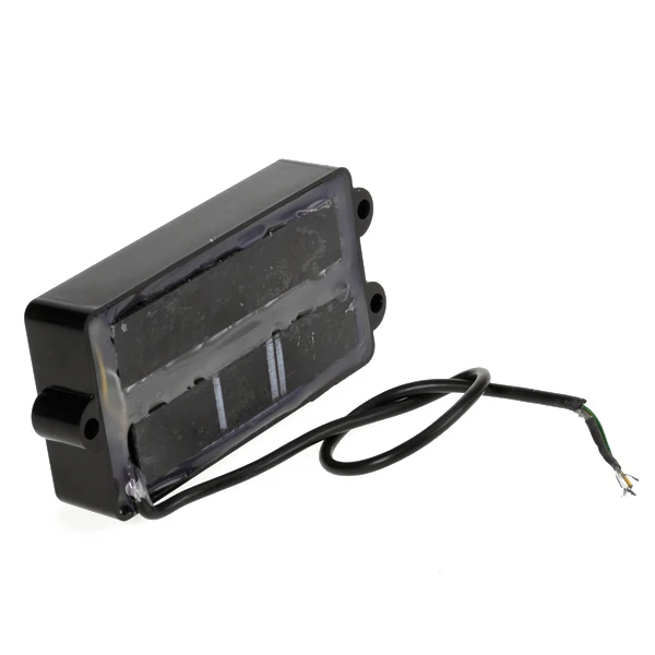 

New Black 4 String Bass Humbucker Pickup For Active Bass Guitars Quality Parts