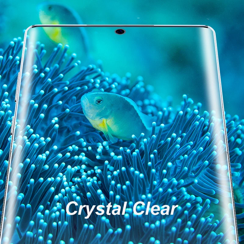 Защитная пленка для экрана для samsung Note 9 10 Plus ROCK 0,18 мм с полным покрытием 3D изогнутая мягкая Гидрогелевая пленка для экрана для samsung Note 9 10