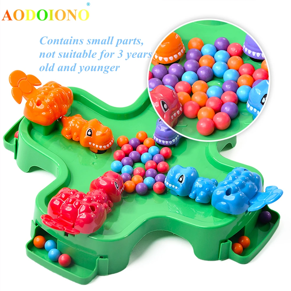 Динозавр Grab Beads настольная игрушка для 4 игроков для родителей и детей интерактивная игра забавные настольные семейные вечерние игры Детские игрушки подарок