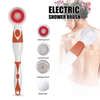 

Electric Spin Massage Shower Brush Bath SPA Cleaning Waterproof Back Scrubber DTT88