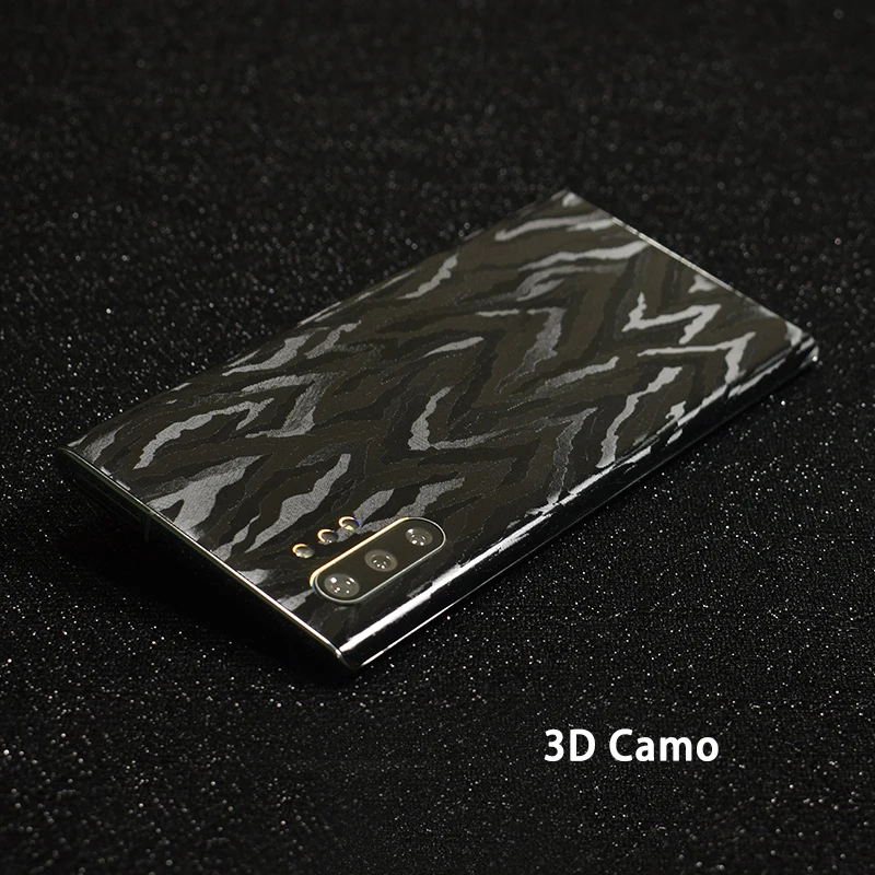 3D камуфляж крокодиловая змеиная кожа телефон наклейка на заднюю панель для SAMSUNG Galaxy S10 Plus S10e S9+ Note 10 Plus Note 9 A750 A9 A60 A80 - Цвет: 3D Camo