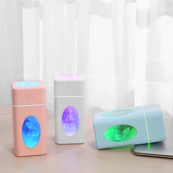 

260ML Colorful Night Lamp Constellation Humidifier USB Air Humidifiers Ultrasonic Essential Aroma Diffuser Mist Maker For Car