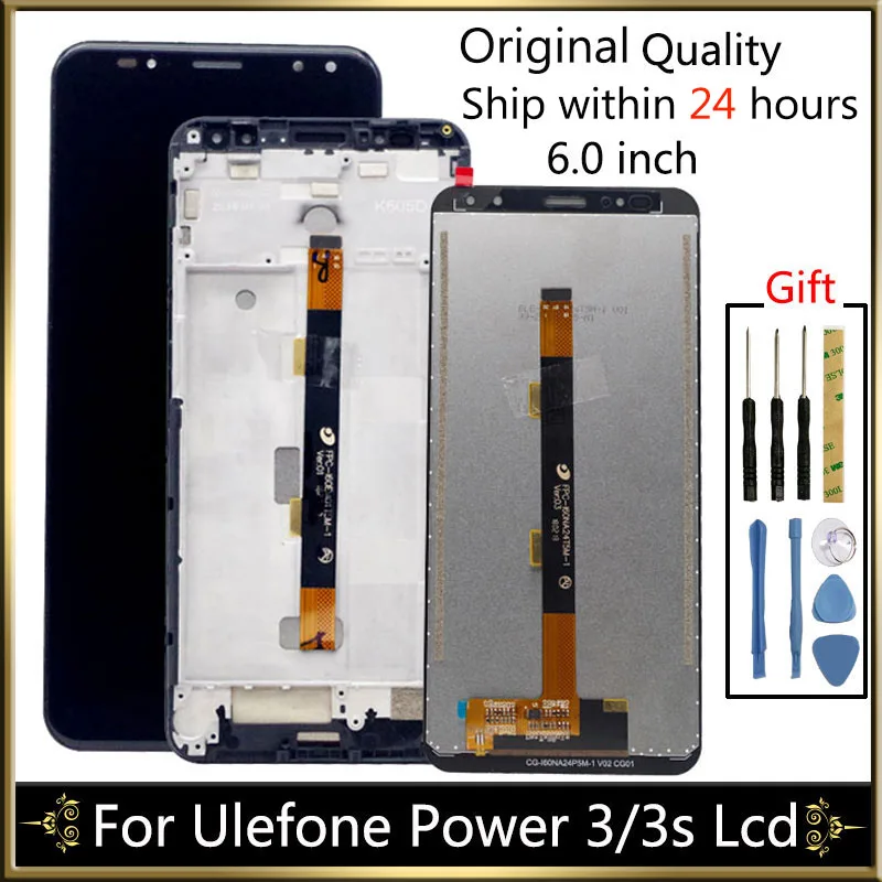 

LCD Display For Ulefone Power 3 Power3 For ulefone power 3s LCD Display Screen With Touch Screen Panel Assembly