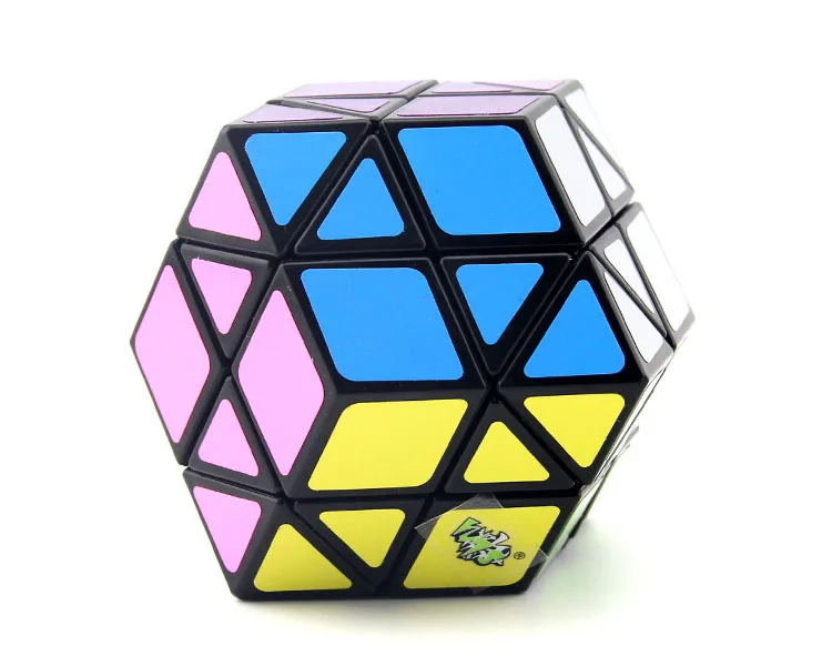 Синий двенадцать оси двенадцать ромбоэдрическая неправильной формы, cube вертолет три Слои 12 ромбоэдрическая развивающая игрушка Рубика cube