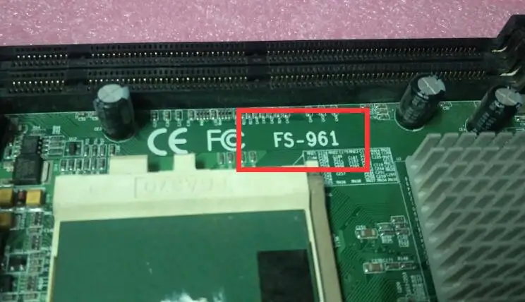 Очень хорошая плата IPC FS-961 полноразмерная cpu карта ISA PCI промышленная Встроенная плата PICMG 1,0 шина SBC с процессор ОЗУ LAN
