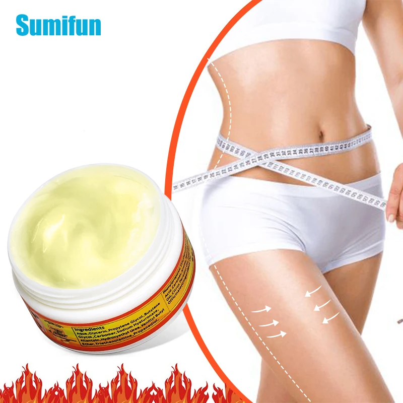 

50G 1Pcs Ginger Fat Burning Ointment Anti-Cellulite Body Abdominal Slimming Weight Loss Massaging Cream Belly Slim Cream P1154