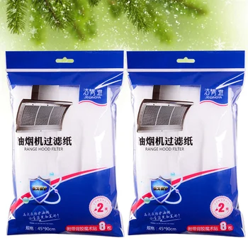 

3Pcs Kitchen Absorbing Paper Non-woven Anti Oil Filters Cooker Hood Extractor Grease Range Hood Filters Smokeproof Stickers with