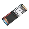 Luxury Slim Money Clip Bifold Wallets for Men 9 Card Cash holder Leather Purse With Zipper Money Bag Coin Pocket Metal Clamp ► Photo 3/6