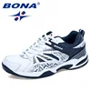 BONA 2022 New Designers Table Tennis Shoes Men Indoor Sports Shoes Badminton Sneakers Breathable Sport Footwear Mansculino Comfy ► Photo 1/6