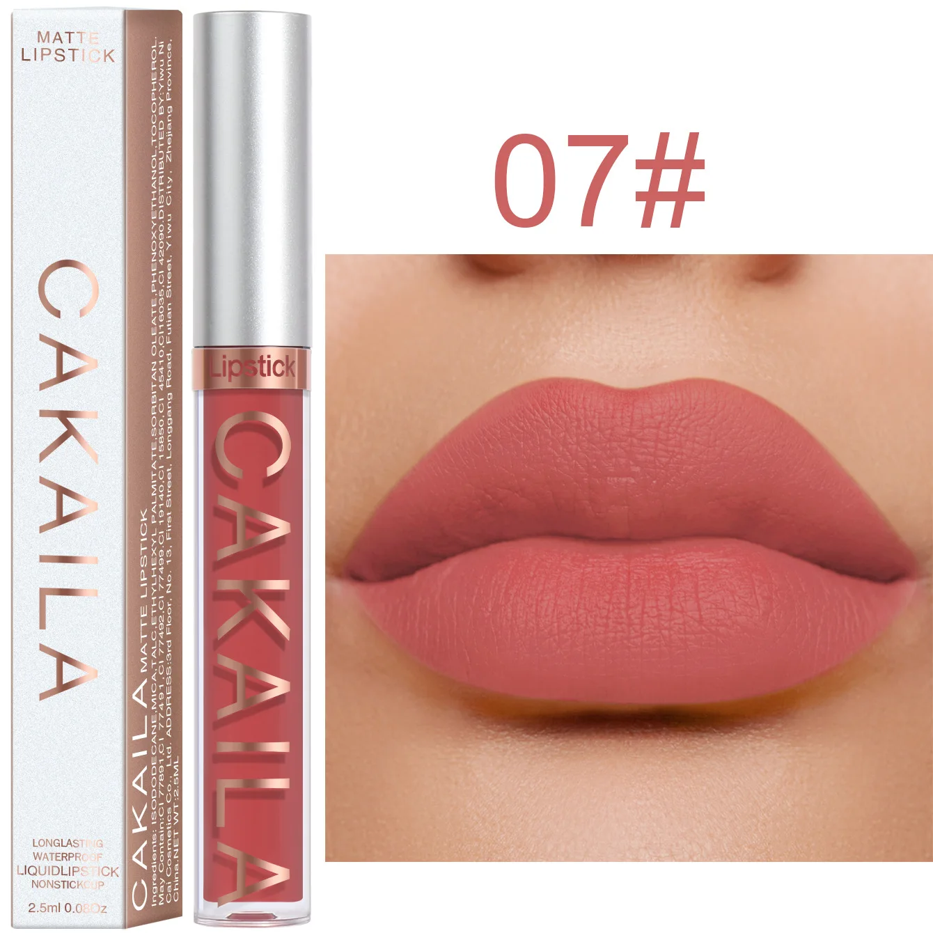 Lip Gloss Lip Makeup Lip Glaze 18 Color Moisturizing Lip Gloss Matte Velvet Liquid Lipstick for Cosmetic