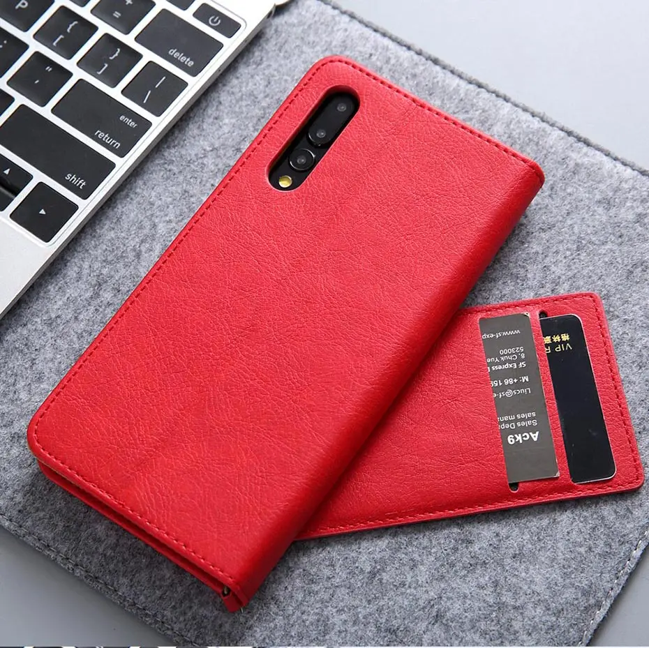 Винтажный чехол-Кошелек из искусственной кожи личи для huawei P20 Pro Lite P30 Pro, роскошный противоударный чехол для телефона mate 20 pro, чехол