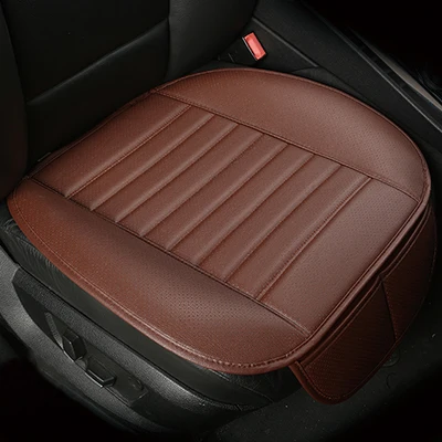 WLMWL Универсальная кожаная подушка для сиденья автомобиля для Chevrolet cruze aveo captiva sonic lacetti trax все модели автомобильные аксессуары - Color Name: coffee