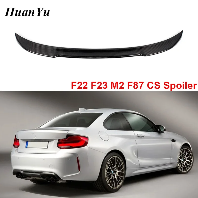 

M2 F87 F22 F23 Carbon Fiber Rear Trunk Spoiler for BMW 2 Series Ducktail Lip Boot Wings M4 Style 220i M235i 228i 2014+