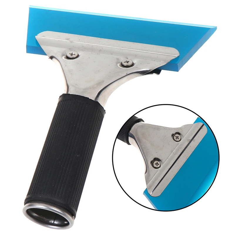 Car Tools Window Squeegee Water Wiper Handled Rubber Ice Scraper Blade Car Auto Snow Shovel Glass Cleaner Tinting Tool car window tools