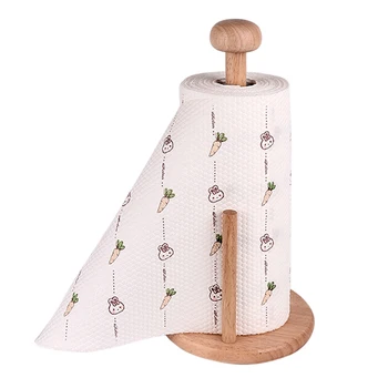 

1 Roll Cleaning Cloths Non-Woven Fabric Washing Reusable Rags Wet and Dry Washable Dish Paper Towel duster Cloth for Kitchen