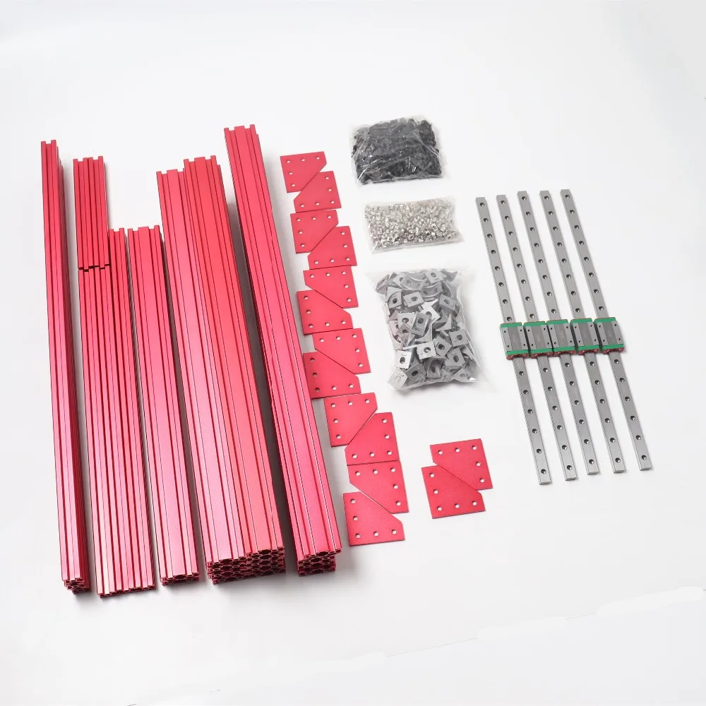 BLV MGN Cube 3d принтер Lite комплект, за исключением материнской платы и боковых панелей рамка профиль комплект подлинный Hiwin MGN12H линейный рельс