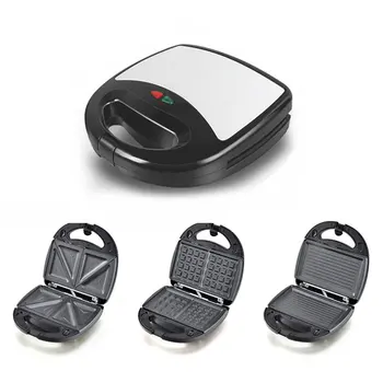 

3 in 1 Multifunctional Electric Mini Waffle Sandwich Maker Grilling Machine Breakfast Waffle Maker Cake Maker