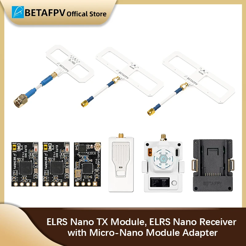 BETAFPV ELRS Nano TX модуль приемник 2 4G 915 МГц 868 Micro-Nano адаптер в наличии | Игрушки и хобби