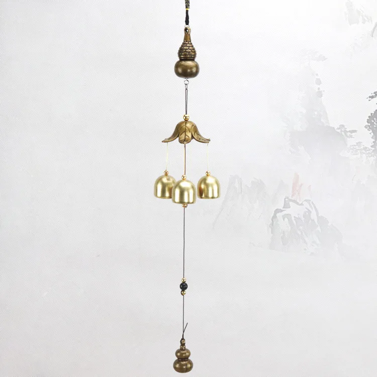 

Gourd Bell Wind Chime Car Indoor Feng Shui Pendant Creative Gourd Miserly Decoration Gift Home Pendant