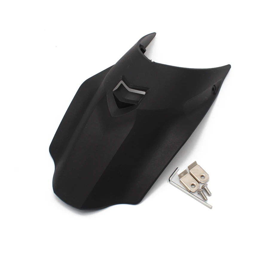 Motorcycle Black Plastic Front Fender Protector Extension Fender