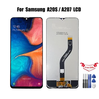 

For Samsung Galaxy A20S LCD touch digitizer sensor glass assembly for Samsung A207 LCD display A207 A207F LCD screen