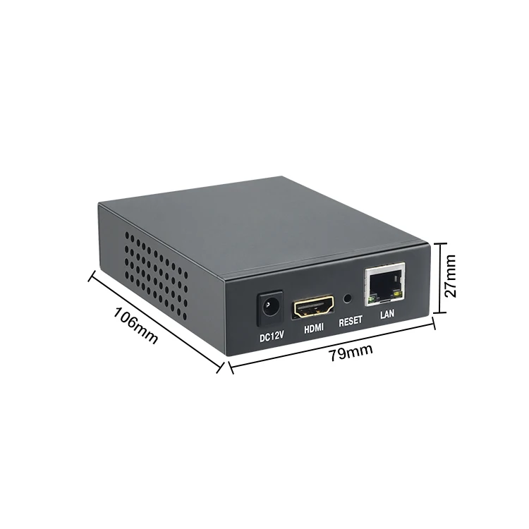 4k hd HDMI encoder H.265 to ethernet for iptv hdmi encoder onvif