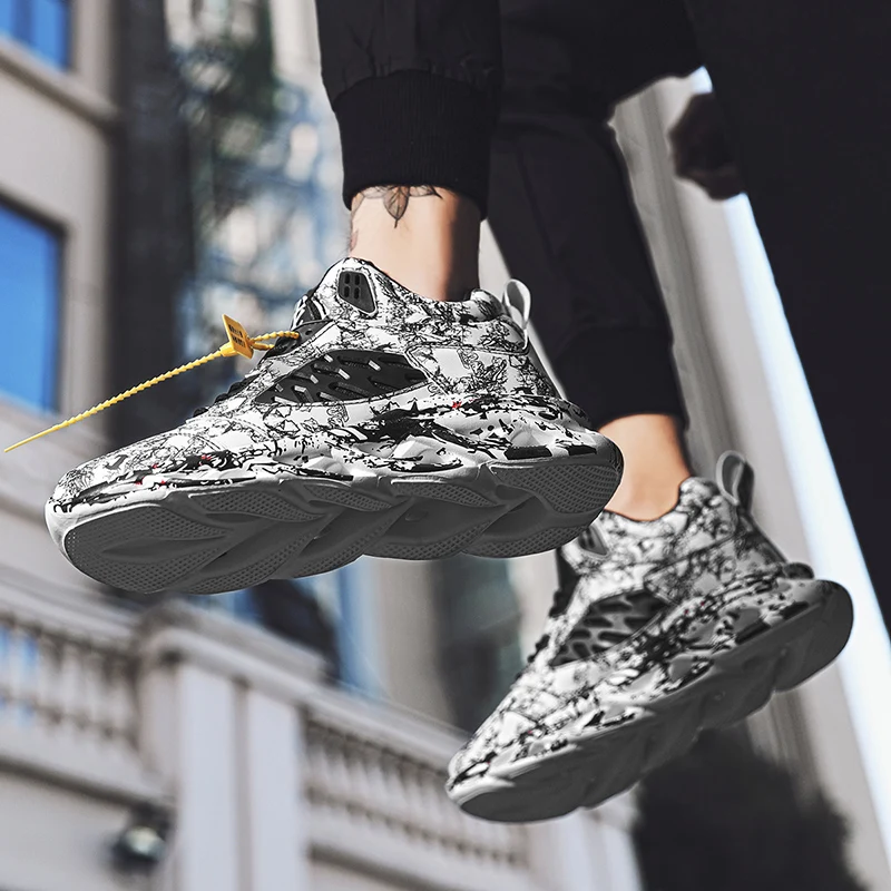 Брендовые мужские кроссовки высокого качества; Sapatos masculinos; удобная повседневная обувь; сетчатые кроссовки; дышащая уличная прогулочная обувь