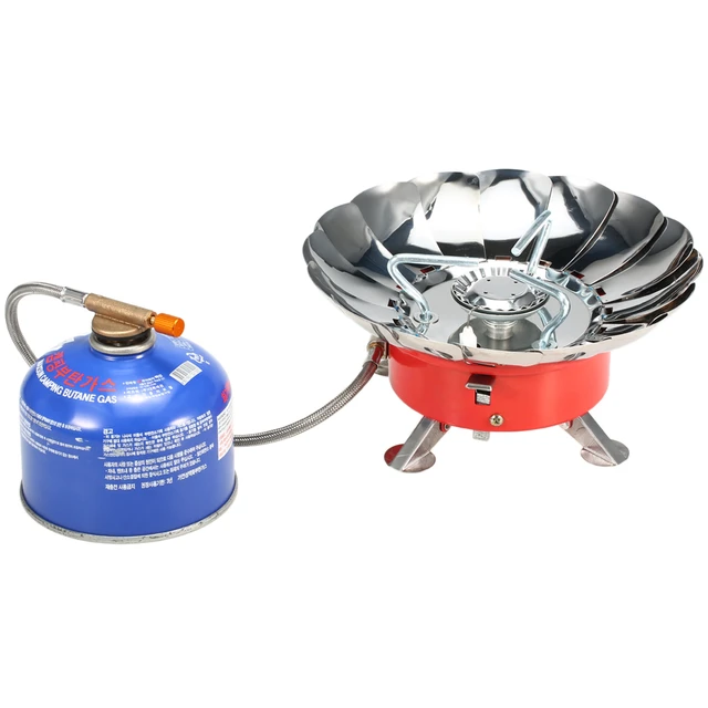 Lixada Windproof Piezo Ignition Gas Stove - Image 4