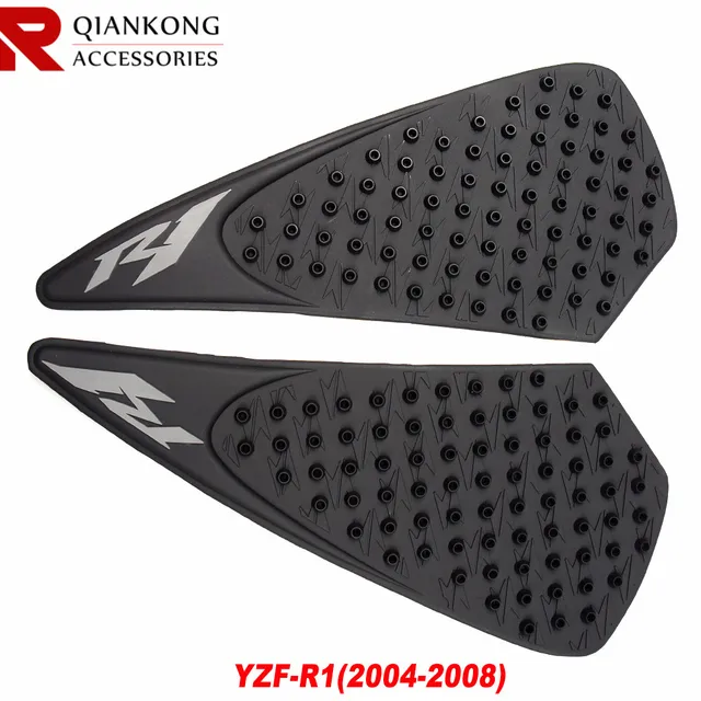 Motorcycle Sticker black Tank sticker Gas Fuel Oil Tank Pad Protector Decal FOR YAMAHA YZF-R1 YZF-R6 MT-03 MT-07 FZ8 FZ1 FZ6 YZF-R1 2004-2008