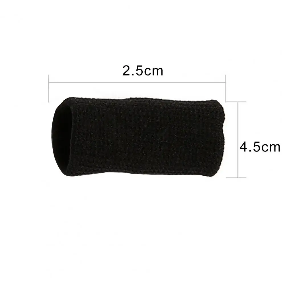 Finger Guard 5/10Pcs Outdoor Basketball Volleyball Finger Stretchy Sleeve Guards Thumb Protectors
