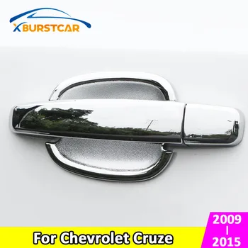 

Xburstcar for Chevrolet Cruze Sedan Hatchback 2009 - 2015 ABS Chrome Trim Car Outside Door Handle Bowl Cover Door Handle Cover