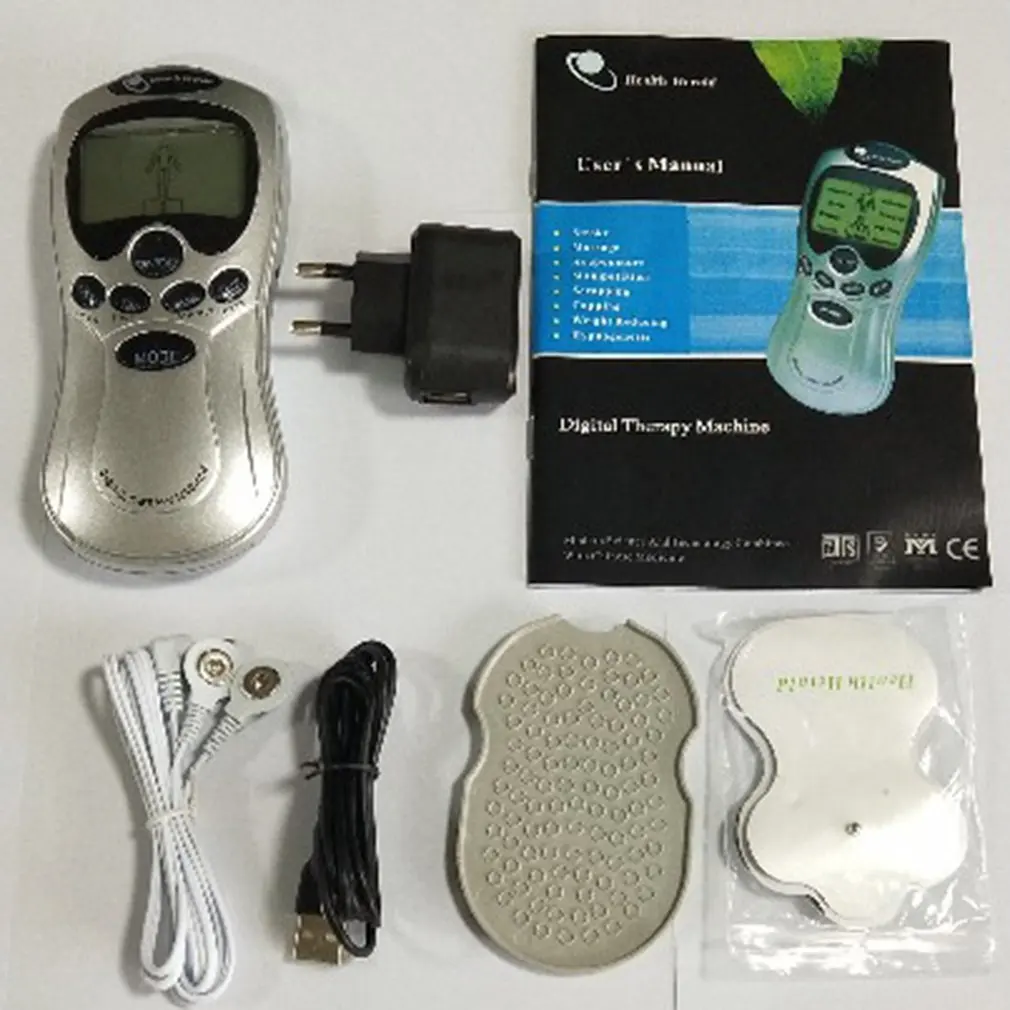 

Large-screen LCD Combination Waveform Health Care English Digital Meridian Physiotherapy Instrument Multi-function Massager