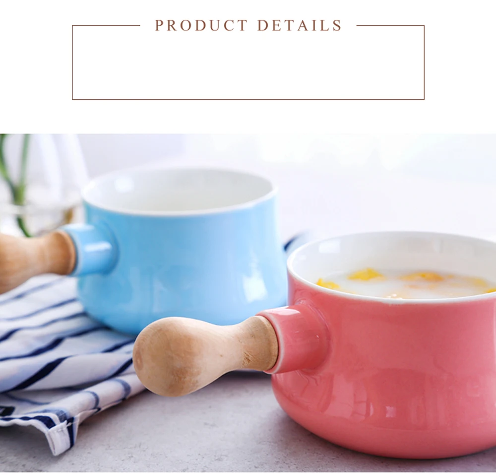 Керамика чаша миска для завтрака Салатница креативная бытовой чаша с ручкой посуда для кухни, суповая лапша, рис bowl ramen чаша