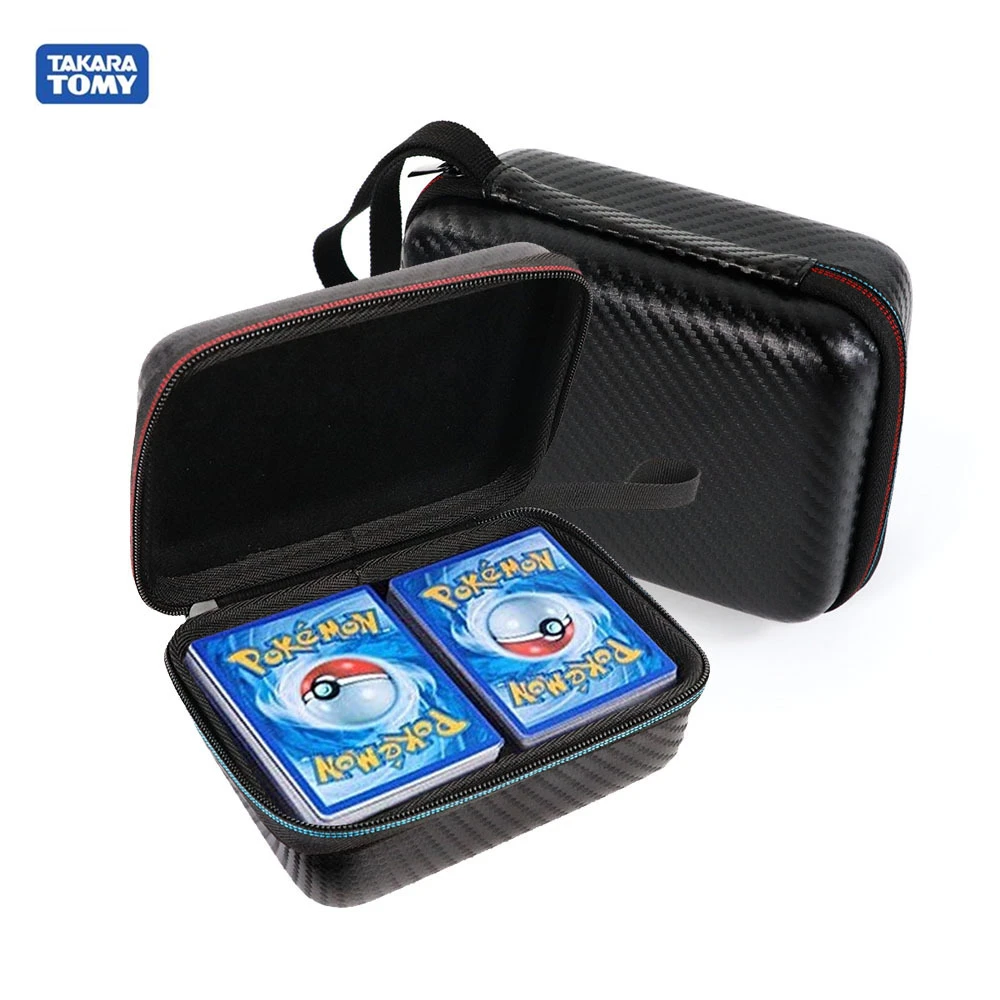 

600pcs Capacity Game Card Collection Box Pokemon Trading cards Box Card package TCG Pack Trading card Kids Toys Gift 16*11*7cm