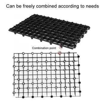 

10Pcs Plastic Splicing Aquarium Filter Bottom Grid Plate Screen for Aquarium Fish Use Fish Air Pump Sponge