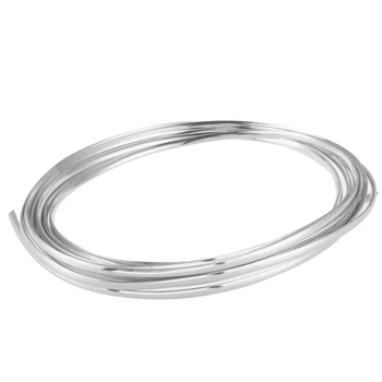 

20FT Chrome Moulding Trim Strip Car Door Edge Scratch Guard Protector Cover Silver