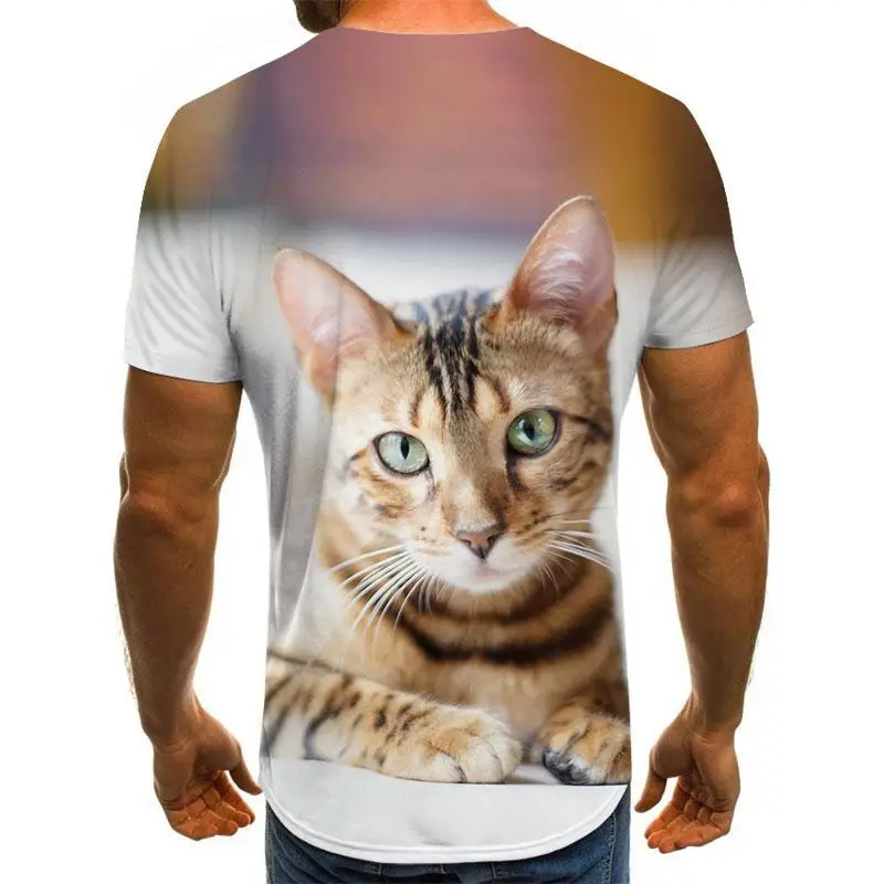 2021 summer new style 3D printing birds men's and women's casual T-shirt fashion trend young handsome T-shirt top 2021 summer new style 3D printing birds men's and women's casual T-shirt fashion trend young handsome T-shirt top