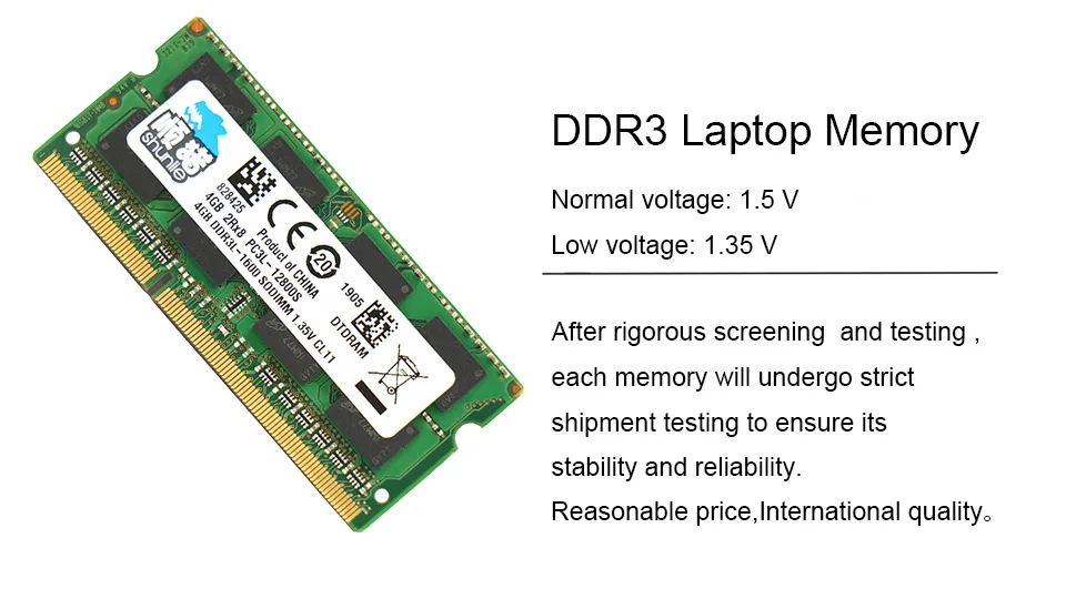 DDR3 4 ГБ 8 ГБ 1066 МГц 1333 МГц 1600 МГц ноутбук SO-DIMM 1,5 в 1,35 в Ram Микрон чип памяти