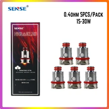 5 шт. SENSE Herakles Pod 0.4ohm сетчатая катушка Сменная головка катушки для SENSE Herakles Mod Pod Vape комплект