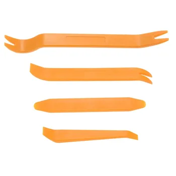 

Hot 4pcs Car Door Trim Removal Tool Panel Dash Radio Body Clip Installer Pry Kit